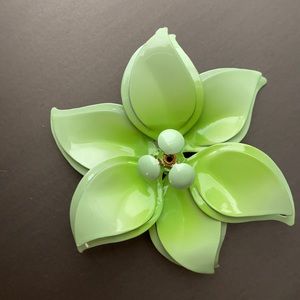 Vintage Pakula Enameled Flower Pin NWT Pinup/PUG